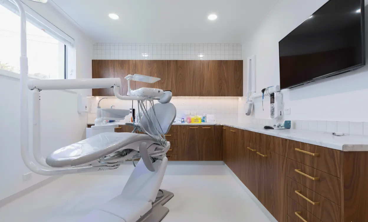 Dental practice treatment room fit-out